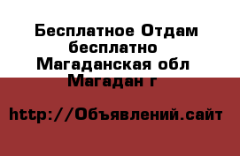 Бесплатное Отдам бесплатно. Магаданская обл.,Магадан г.